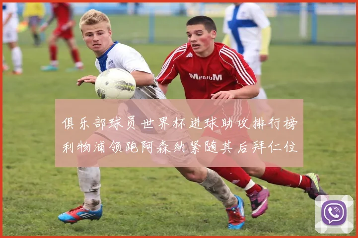 俱乐部球员世界杯进球助攻排行榜利物浦领跑阿森纳紧随其后拜仁位列第三